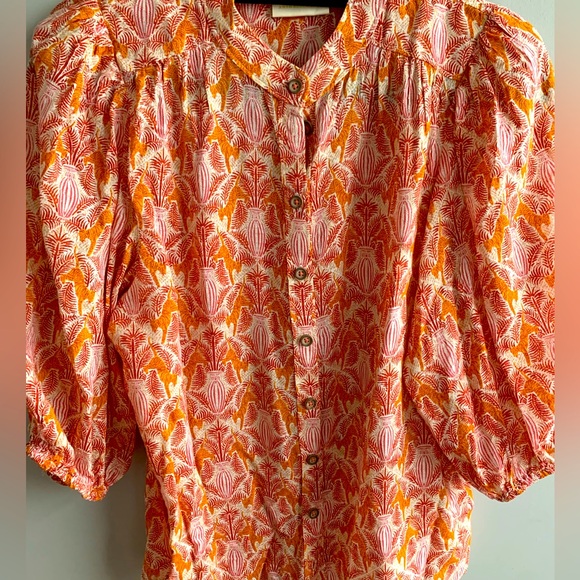 Maeve by Anthropologie- button up top - Picture 1 of 7